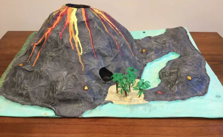 Volcan miniature - Créez l'éruption parfaite et comprenez le climat