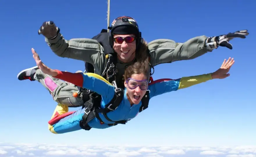 Vitesse saut parachute - Chute libre ou sous voile, la vraie mesure
